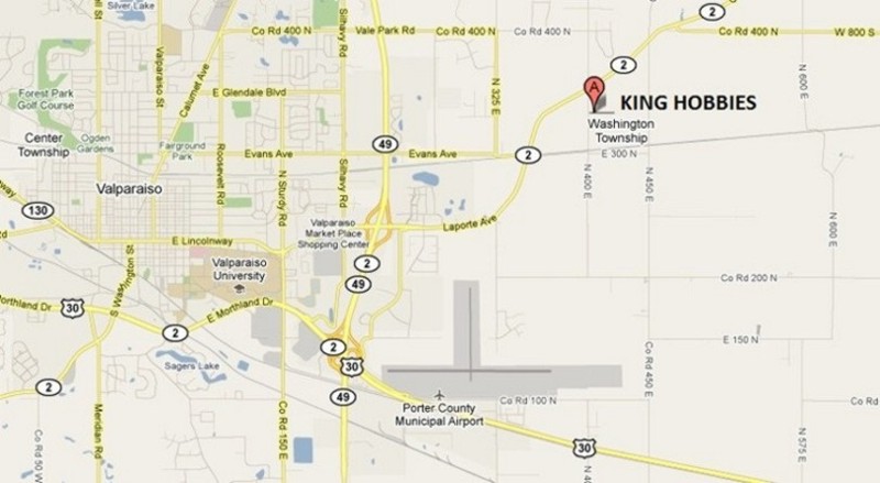 Directions to King Hobbies
